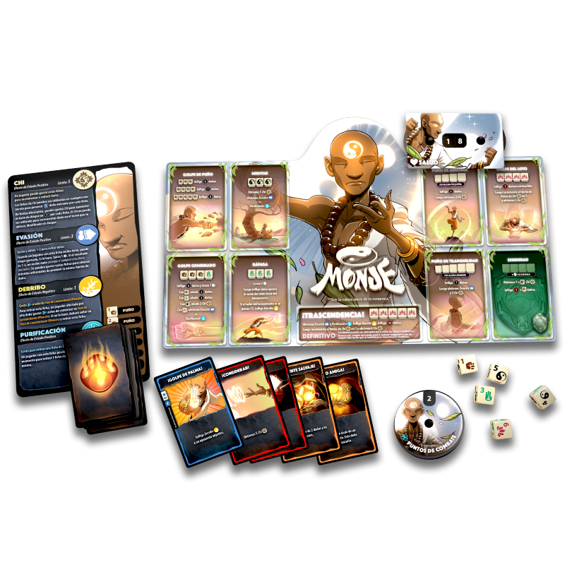 Dice Throne Monje Vs Paladín