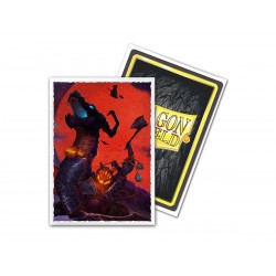 Fundas Standard Art Sleeves Matte Halloween Dragon Shield - Paquete De 100