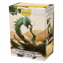 Fundas Standard Art Sleeves Matte Summer Dragon Dragon Shield - Paquete De 100