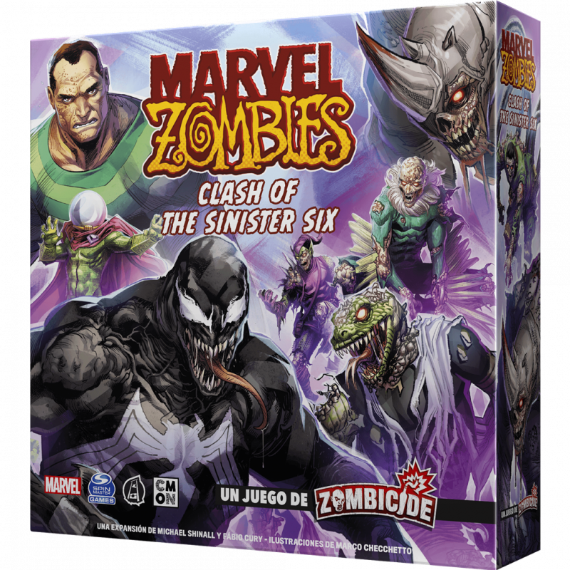 Marvel Zombies: A Zombicide Game – Clash of the Sinister Six (Spanish)