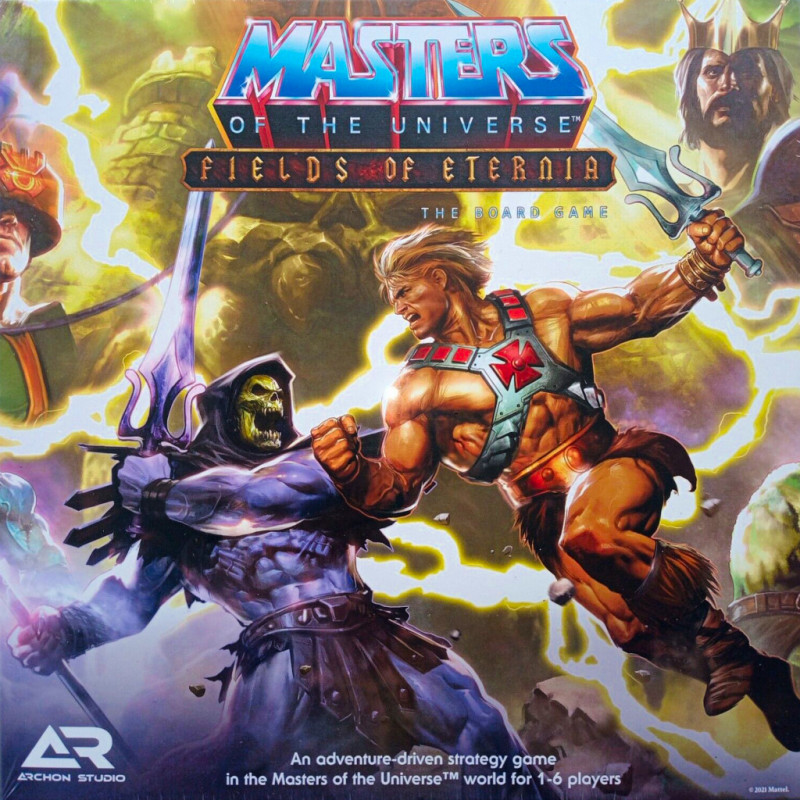 Masters of The Universe: Fields of Eternia The Board Game (Spanish - slightly damaged box)