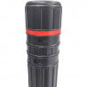 Plastic tube for transporting mats extendable from 77 to 135 cm