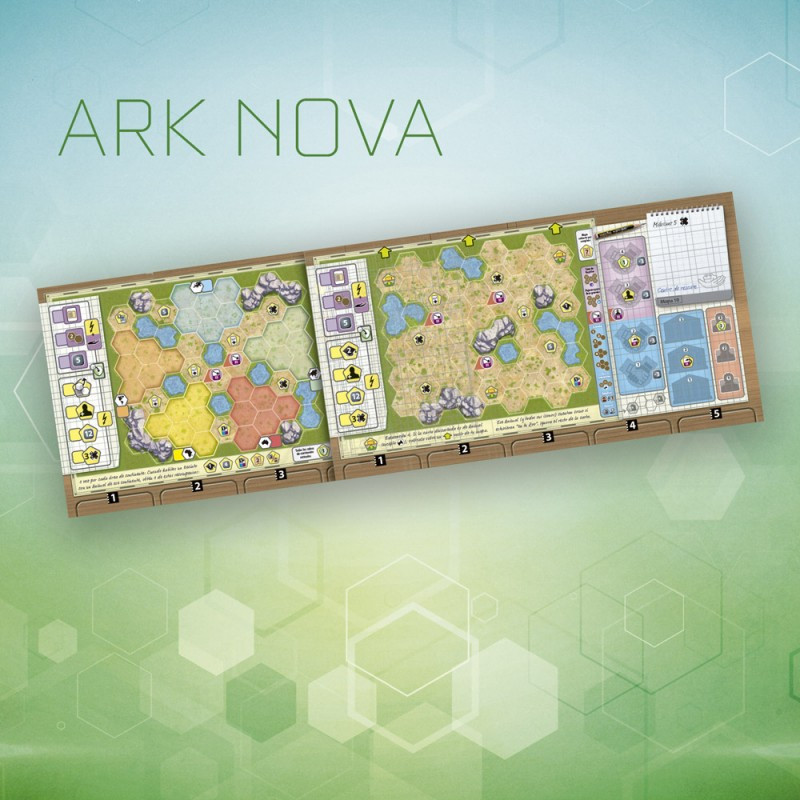 Ark Nova: Zoo Map Pack 1 (Spanish)