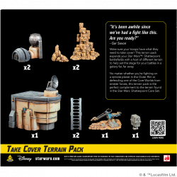 Star Wars: Shatterpoint - Ground Cover Terrain Pack (Take Cover - caja levemente dañada)