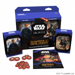 Star Wars Unlimited TCG: Shadows of the Galaxy - Two-Player Starter Set (Spanish)