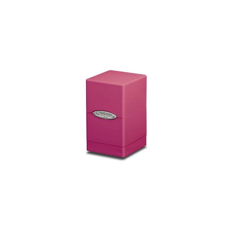 Ultra Pro - Deck Box - Satin Tower - Bright Pink