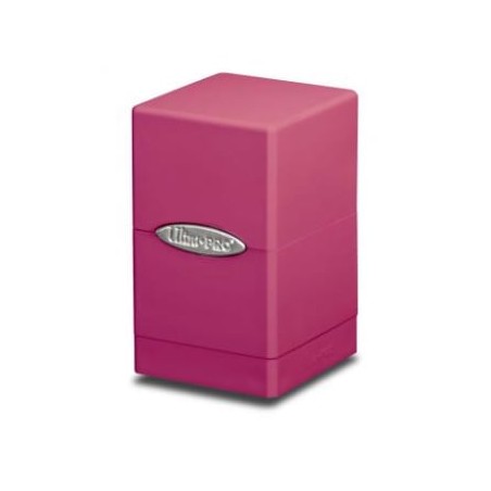 Ultra Pro - Deck Box - Satin Tower - Bright Pink