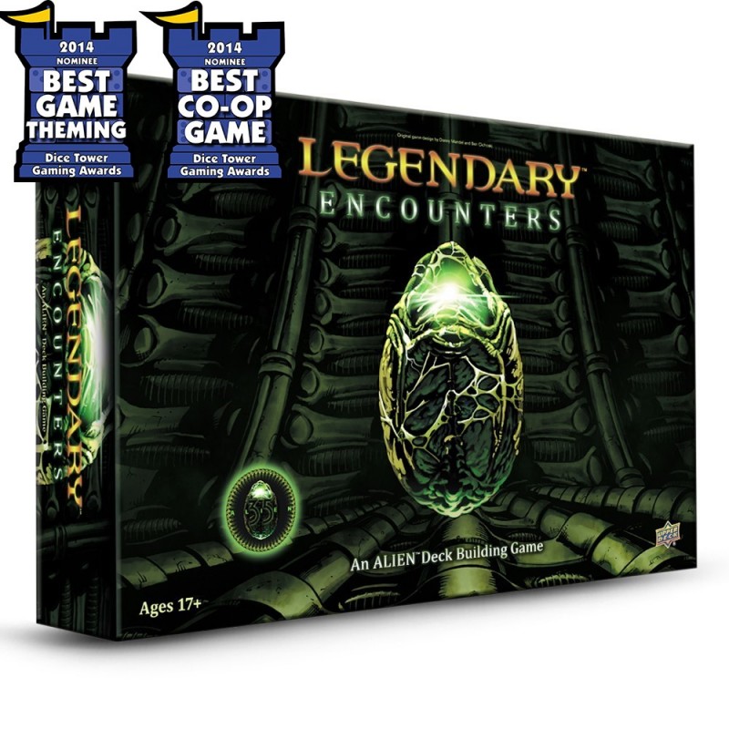 Legendary Encounters an Alien Deck Building Game 100 Complete Upper Deck 2014 for sale online 