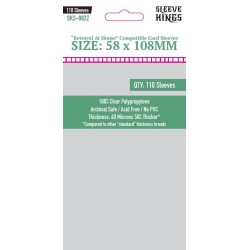 Fundas Sleeve Kings compatibles con Betrayal At House Compatible Sleeves (58x108mm)
