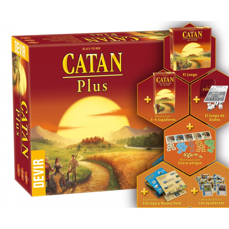 Catan Big Box 2019 Edition (box slightly damaged)