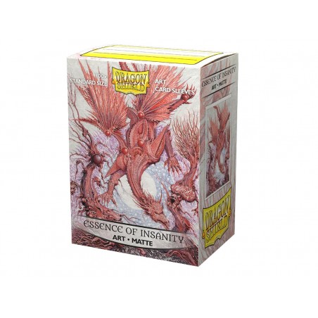 Standard Art Sleeves Matte Essence Of Insanity Dragon Shield - Pack of 100