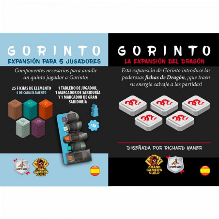 Gorinto - Pack Expansión Para 5 Jugadores + Dragón (ES/PT)