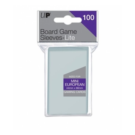 UP - Lite Board Game Sleeves 44mm x 68mm (100 Sleeves)