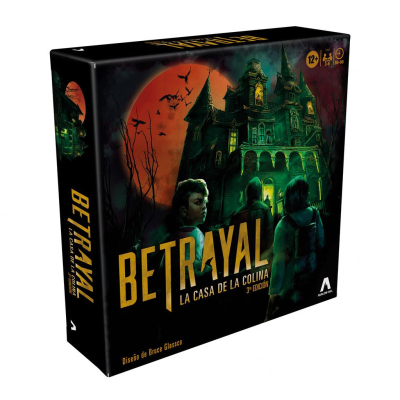 Betrayal at House on the Hill: 3rd Edition (Spanish - box slightly damaged)