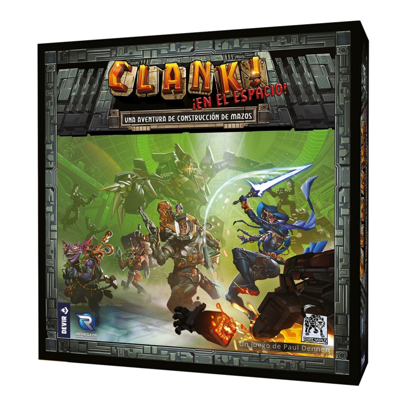 Clank! In! Space!: A Deck-Building Adventure (Spanish)