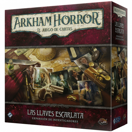 Arkham Horror: The Card Game – The Scarlet Keys: Investigator Expansion (Spanish)