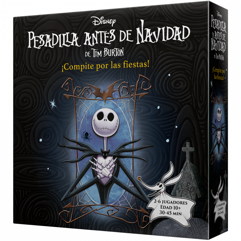 The Nightmare Before Christmas: Take Over the Holidays! (Spanish) (slightly damaged box)