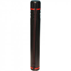 Plastic tube for transporting mats extendable from 77 to 135 cm