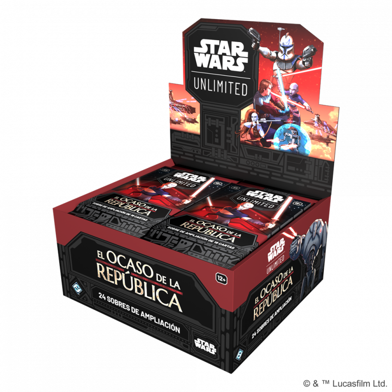 Star Wars Unlimited TCG: Twilight of the Republic - Booster Box (24 - Spanish)