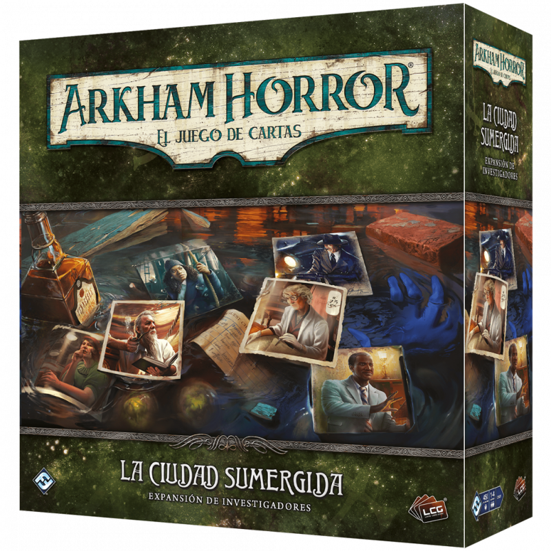 Arkham Horror: The Card Game – The Drowned City: Investigator Expansion (Spanish)