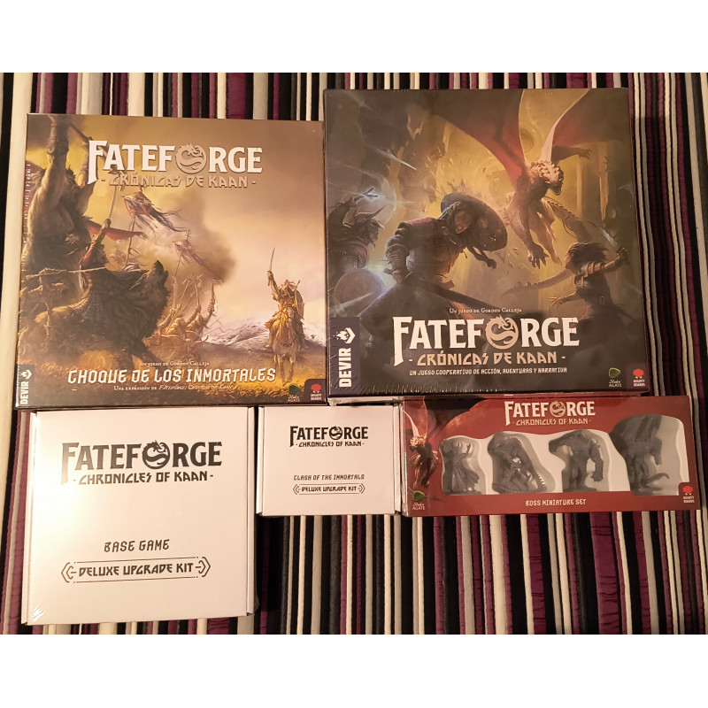 Fateforge: Chronicles of Kaan  All in Deluxe pack - Spanish