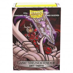 Standard Art Sleeves Matte Lane Thunderhoof Portrait Dragon Shield - Pack of 100